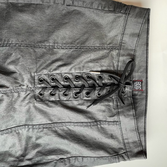 Urban outfitters BDG front lace black skinny pants size 27w - Picture 2 of 5